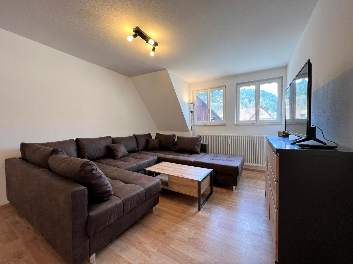 Ferienwohnung Kinzigblick - Balkon - Fuer Kinder - Mit Bettwaesche & Handtuecher Schenkenzell Kültér fotó