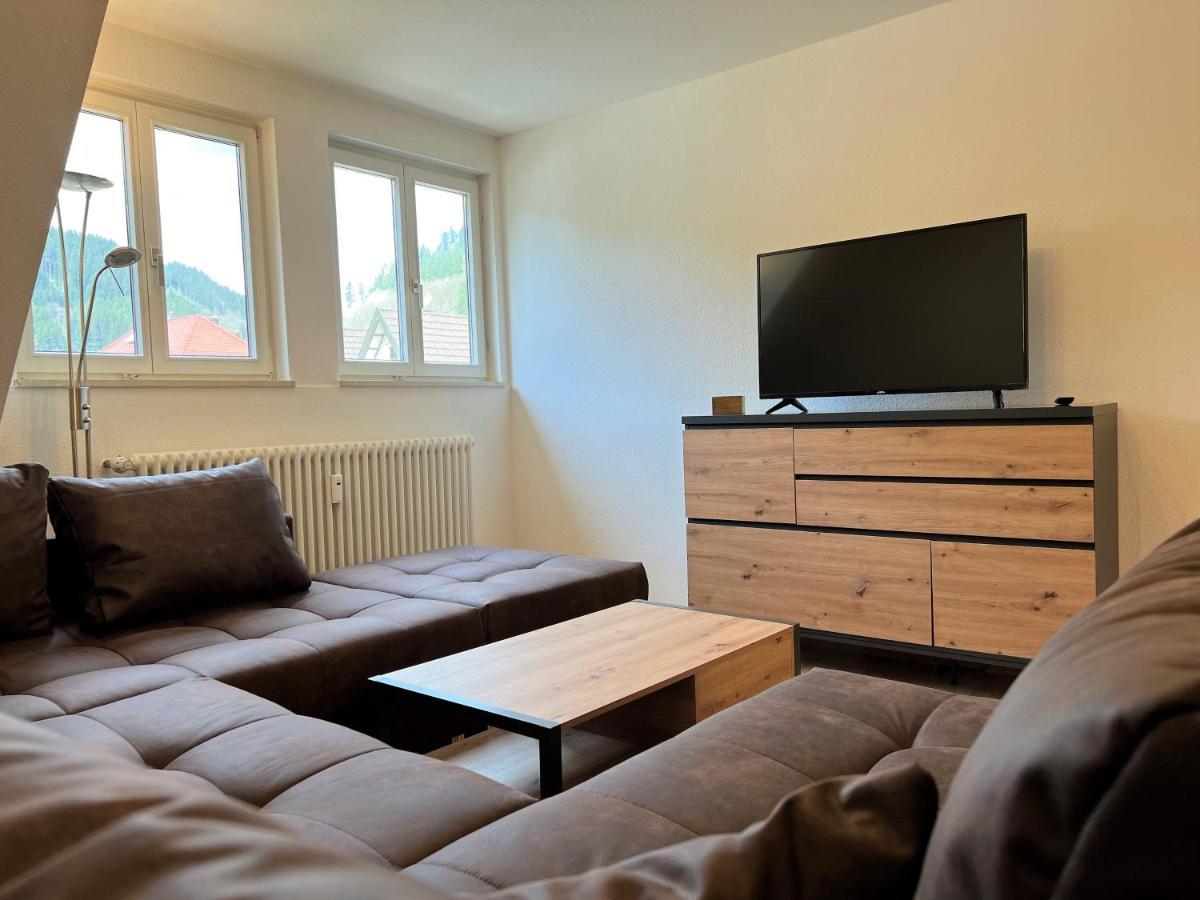 Ferienwohnung Kinzigblick - Balkon - Fuer Kinder - Mit Bettwaesche & Handtuecher Schenkenzell Kültér fotó